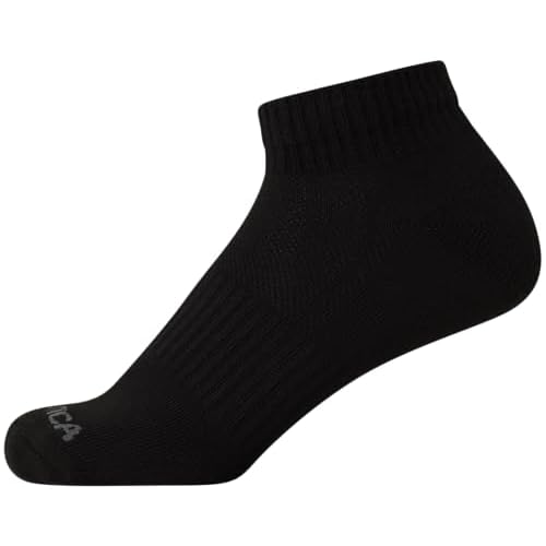 Nautica Womens Quarter Socks - 12 Pack Moisture Control Cushioned Athletic Socks for Women for Sport & Gym Wear (Size: 4-10)