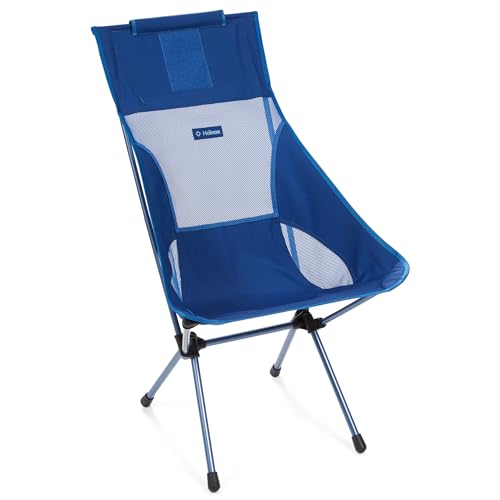 Helinox Sunset Chair Lightweight High-Back Collapsible Camping Chair Blue,3.4Ibs Outdoor Chairs, Picnic Chair, Portable Ca...