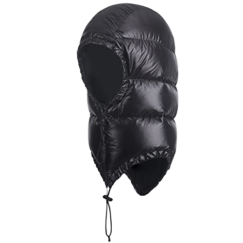 Tapasimme Winter Warm Ultralight Down Hood Waterproof Sleeping Bag Outdoor Camping Windproof Down Cap Hat with Storage Bag