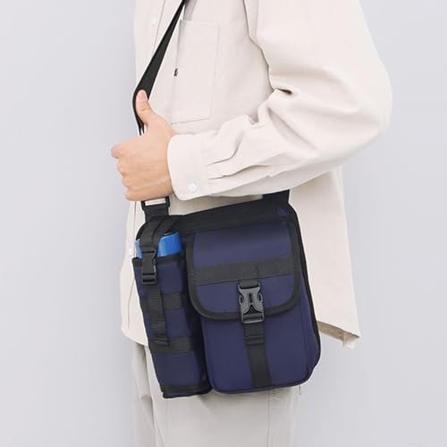 Drkicsy Shoulder Bags With Water Bottle Holder, Sling Backpack Shoulder Crossbody Bag Sports Workout Bags Crossbody Water ...
