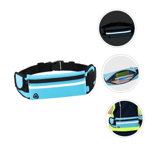 Abaodam 2pcs Hydration Ready Fanny Pack Running Waist Pack Zipper Workout Gear for Women Phone Storage Belt Bag