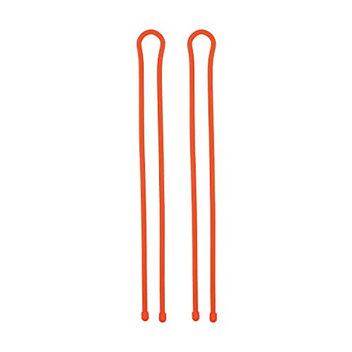 Nite Ize, Inc. GT32-31-2R3 Nite Ize Original Gear, Reusable Rubber, 32 Inch, 2-Pack, Bright Orange, Made in the USA Twist ...