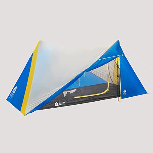Sierra Designs High Route 1P Non-Freestanding Ultralight Trekking Pole Shelter for Thru Hiking, Backpacking, Camping, Desi...