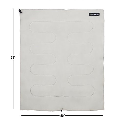 Sleeping Bag ? 2-Season with Carrying Bag for Adults and Kids ? Spirit Lake Sleeping Bag for Camping and Festivals by Wake...