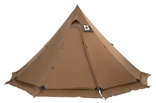 OneTigris Northgaze 2.0 Hot Tent with Stove Jack - 2-Person Ultralight Tent, 4.8lbs with 2 Doors, Waterproof & Wind-Resist...