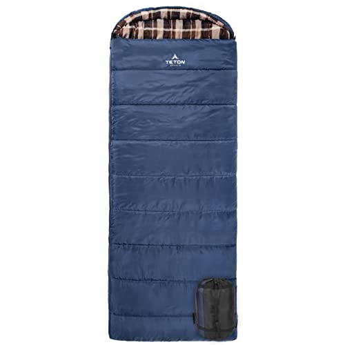 Teton Celsius XL, 25F, 20F, 0F Degree Sleeping Bags, All Weather Warm Sleeping Bag for Adults and Kids, Camping Season, Co...