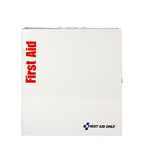 First Aid Only 746006 SmartCompliance 50-Person ANSI 2021 A and OSHA Compliant First Aid Kit for Restaurant Kitchen, Cafet...