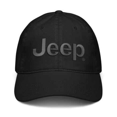 Jeep Cap Adjustable Puff Embroidered Baseball Hat