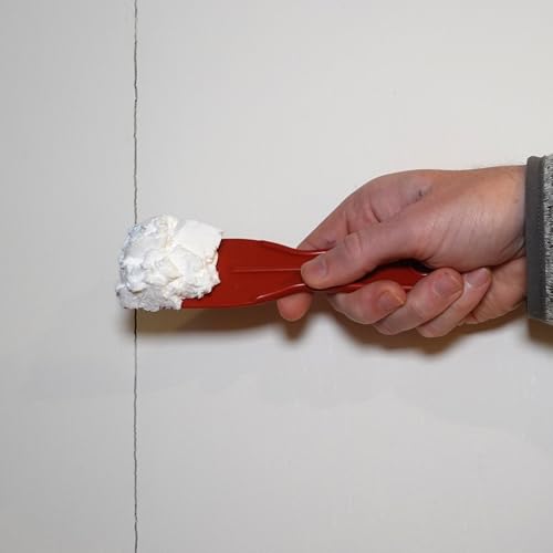 Red Devil 0542 ONETIME Lightweight Spackle Wall Repair, Spackling for Holes Drywall, 1/2 Pint, White, 8 Ounce, Made in USA