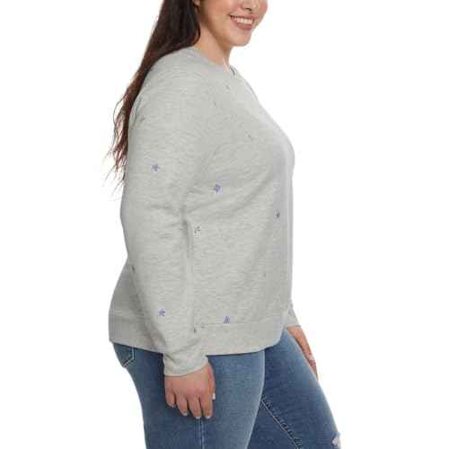 Gloria Vanderbilt Ladies' Embroidered Crewneck Long Sleeve Pullover