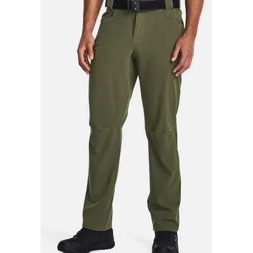Under Armour Men's Defender Pants, (390) Marine OD Green / / Marine OD Green, 40/32