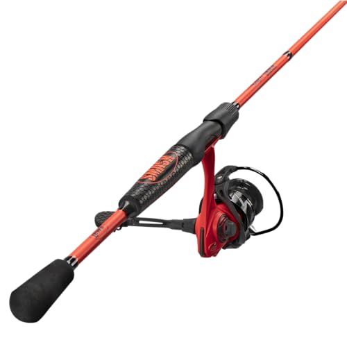 Lew's MACH Smash Spinning Reel and Fishing Rod Combo, Premium IM6 Graphite Blank Fishing Rod, Right or Left-Hand Retrieve,...