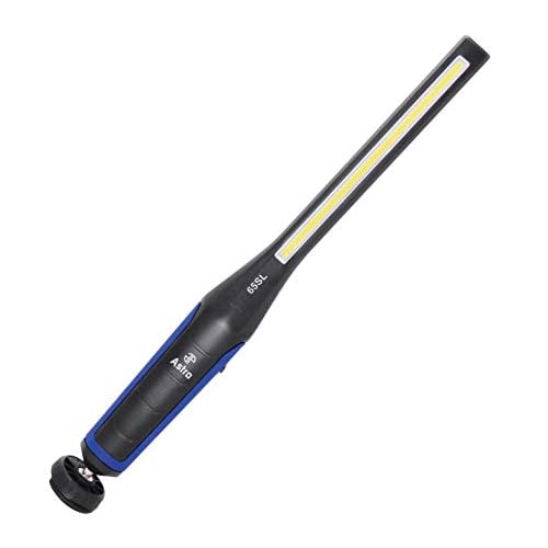Astro Pneumatic Tool 65SL 650 Lumen Rechargeable LED Slim Light W/Top Flashlight