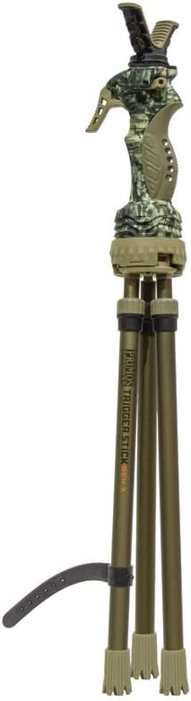 PRIMOS Hunting Trigger Stick Gen3 Shooting Stick, Adjustable Height, Quick-Detach Yoke, Durable and Lightweight, Ideal for Hunting, Shooting, and Photography