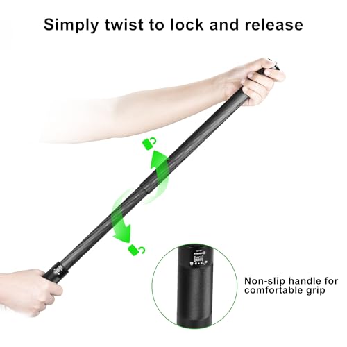 FANAUE Gimbal Extension Pole Carbon Fiber Extension Monopod Pole Stick with 1/4" Screw, 2 Section Universal Rod for Tripod...