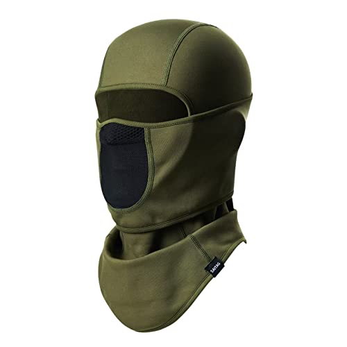 SAITAG Balaclava Ski Mask Warm Face Mask for Cold Weather Winter Skiing Snowboarding Motorcycling Ice Fishing Men