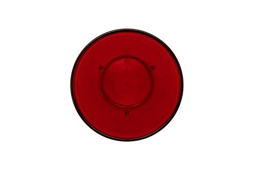 G.E.T. 6616-1-R-EC Heavy-Duty Plastic Restaurant Tumblers, 16 Ounce, Red (Set of 4)