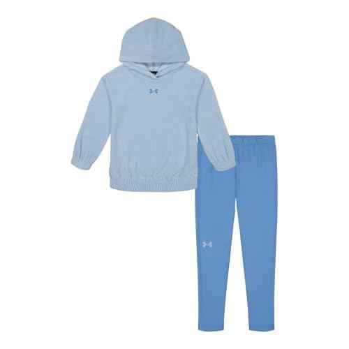 Under Armour Rib Velour Tunic Set, Nimbus Blue Velour Tunic, 24M