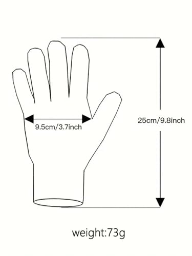 Women's Thick Windproof Touch Screen Gloves With Plush Cuffs For Warmth, Outdoor Cycling Sports Wear, Autumn And Winter style