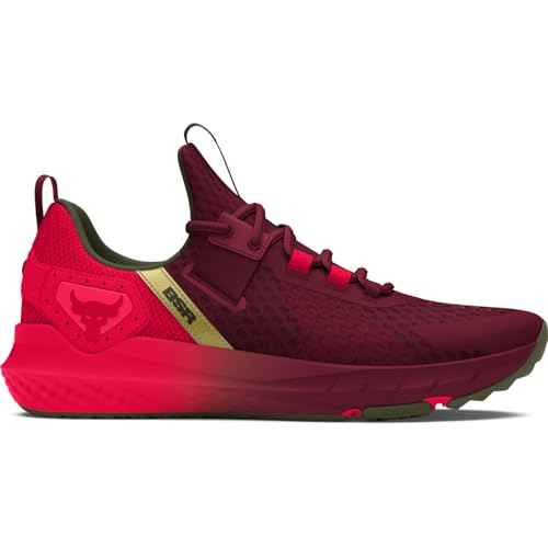 Under Armour Unisex Project Rock Red One Blood Sweat Respect 4, (625) Cardinal/Marine OD Green/Red, 11.5, US