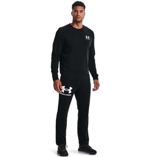 Under Armour Mens Rival Terry Long Crew Neck T-Shirt