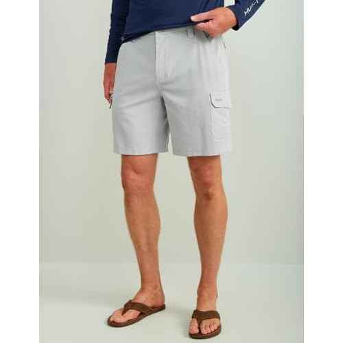 HUK A1a Quick-Dry Performance Fishing Shorts for Men