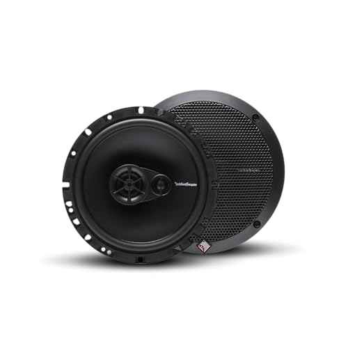 Rockford Fosgate Prime R165X3 6.5" 3-Way Full Range Coaxial Speakers (Pair)