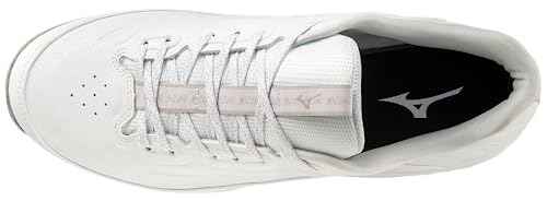 Mizuno Men's Ambition 3 BB Low AS Baseball Cleats, White, 8.5