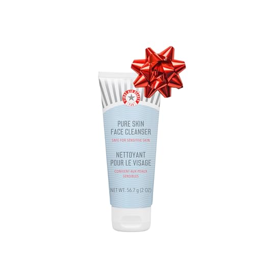 First Aid Beauty - Pure Skin Face Cleanser, Effectively Removes Makeup, Dirt, and Impurities, Gentle Cleanser Leaves Skin ...