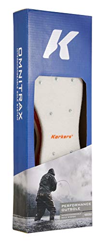 Korkers OmniTrax V3.0 Studded Felt Fishing Shoe Sole