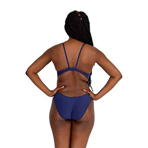 JOLYN Chevy Fixed Back Women's Athletic One Piece Swimsuit for Competitive Swimming, Lifeguarding, Medium-Full Coverage