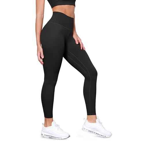 ODODOS Tummy Control Compression Leggings for Women, 25" / 28" High Waist Workout Running Yoga Pants