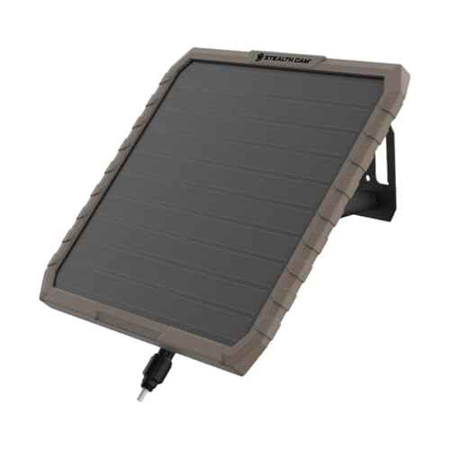 Stealth Cam FieldMax External EX 3000 mAh Solar Battery Pack with 10-Inch Solar Panel for Revolver, Flashback, Deceptor Max, and Fusion Max Cellular Trail Cameras