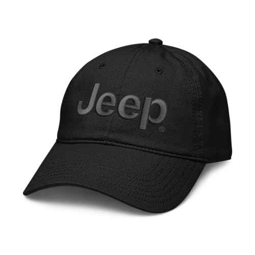 Jeep Cap Adjustable Puff Embroidered Baseball Hat