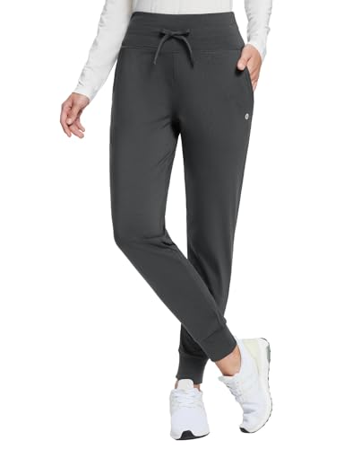 baleaf Women's Fleece Lined Pants Water-Resistant Sweatpants Winter Thermal Ski Hiking Running Joggers