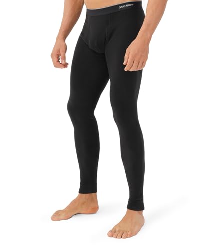 DAVID ARCHY Men’s Heavyweight Thermal Underwear for Extreme Cold, Perfect for Harsh Winter from -10°C to -5°C