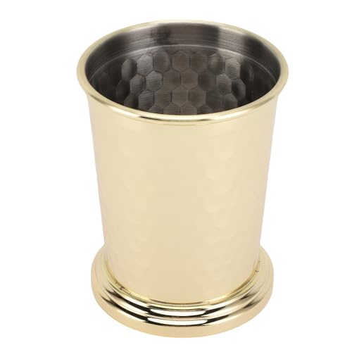 Zerodis 304 Stainless Steel Drinking Cup, Tumblers & Water Glasses Shiny Finish Unbreakable Cocktail Glass Beer Glasses Be...