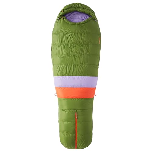 MARMOT Women's Angel Fire 25° Sleeping Bag, 650 Fill Down for Camping & Backpacking