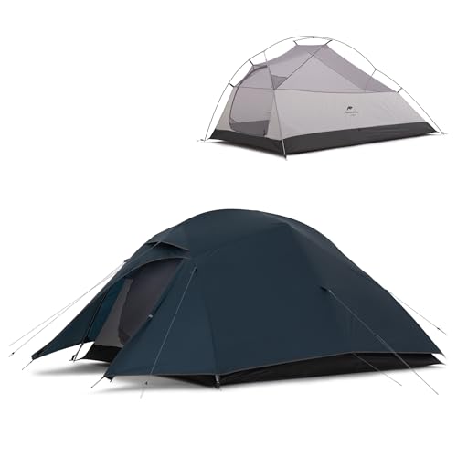 Camping Tent Waterproof Professional Tent Ultralight Trekking Tent 4 Seasons Tent 3 People Outdoor Camping Lightweight Ten...