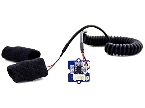 Seeed Studio Grove Gsr Sensor Module 3.3V/5V Open Source, Galvanic Skin Response Sensor For Diy Sleep Quality Monitor Compatible