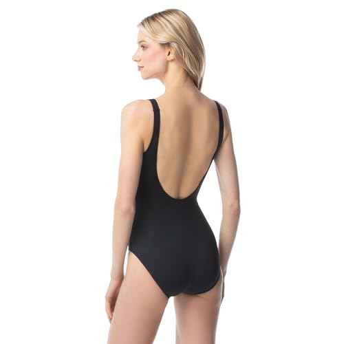 Michael Kors Women's Standard Solid Lace Up Grommet One Piece