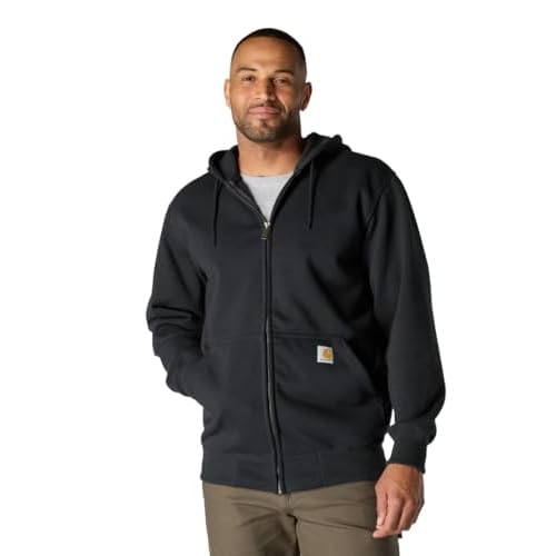 Carhartt Men's Tall Rain Defender Paxton Heavyweight Hooded Zip Front Sweatshirt