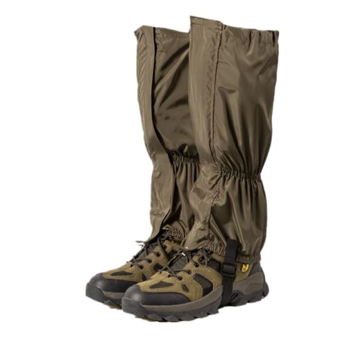 UNIQOCK Hiking Gaiters Lightweight Leg Gaiters Snow Gaiters Waterproof Windproof Durable Leg Cover Protect for Mountain Sn...