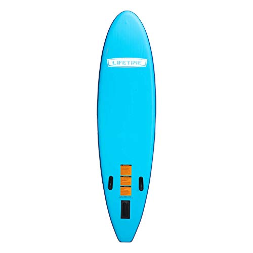Lifetime Vista Inflatable Stand Up Paddle Board, 11' Long x 32" Wide x 6" Thick, Durable and Lightweight SUP, Stable Wide ...