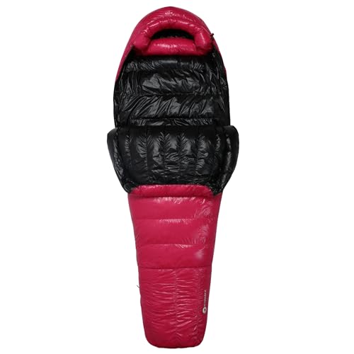 AEGISMAX Ultra Dry Down Sleeping Bag - 10D 800FP, Thicken Winter, Ultralight Camping & Hiking, Backpacking Outdoor (Future...