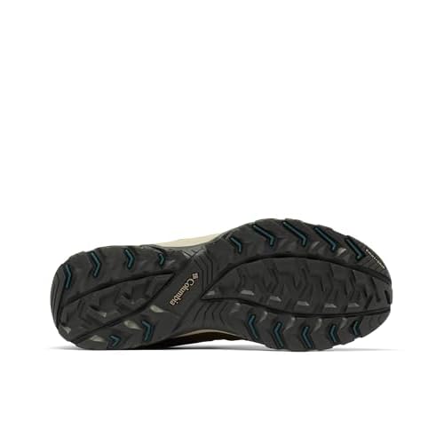 Columbia Mens Granite Trail Waterproof Hiking Shoe, Cordovan/Night Wave, 11