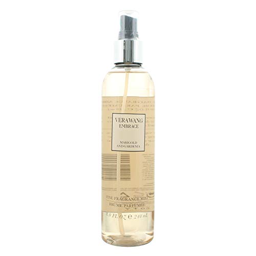 Vera Wang Embrace Body Mist for Women Marigold and Gardenia Scent, 8 Ounce Body Mist Spray Dreamy Floral and Warm Fragrance (Pack of 2)