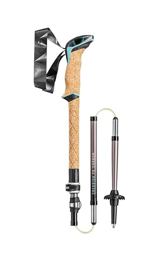 LEKI Cressida FX Carbon Collapsible Lightweight Walking Poles for Trekking & Hiking