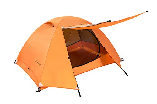 Clostnature Lightweight 2-Person Backpacking Tent - 3 Season Ultralight Waterproof Camping Tent, Large Size Easy Setup Ten...
