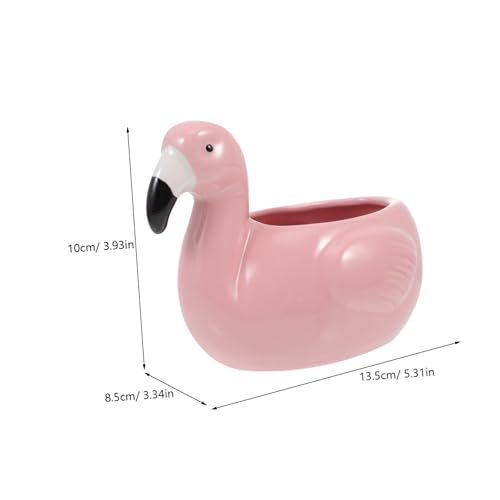 Cabilock Flamingo Ceramic Cocktail Cup Set Pink Flamingo Drink Mug Home Bar Supplies Fun Party Drinkware Cute Decorative W...
